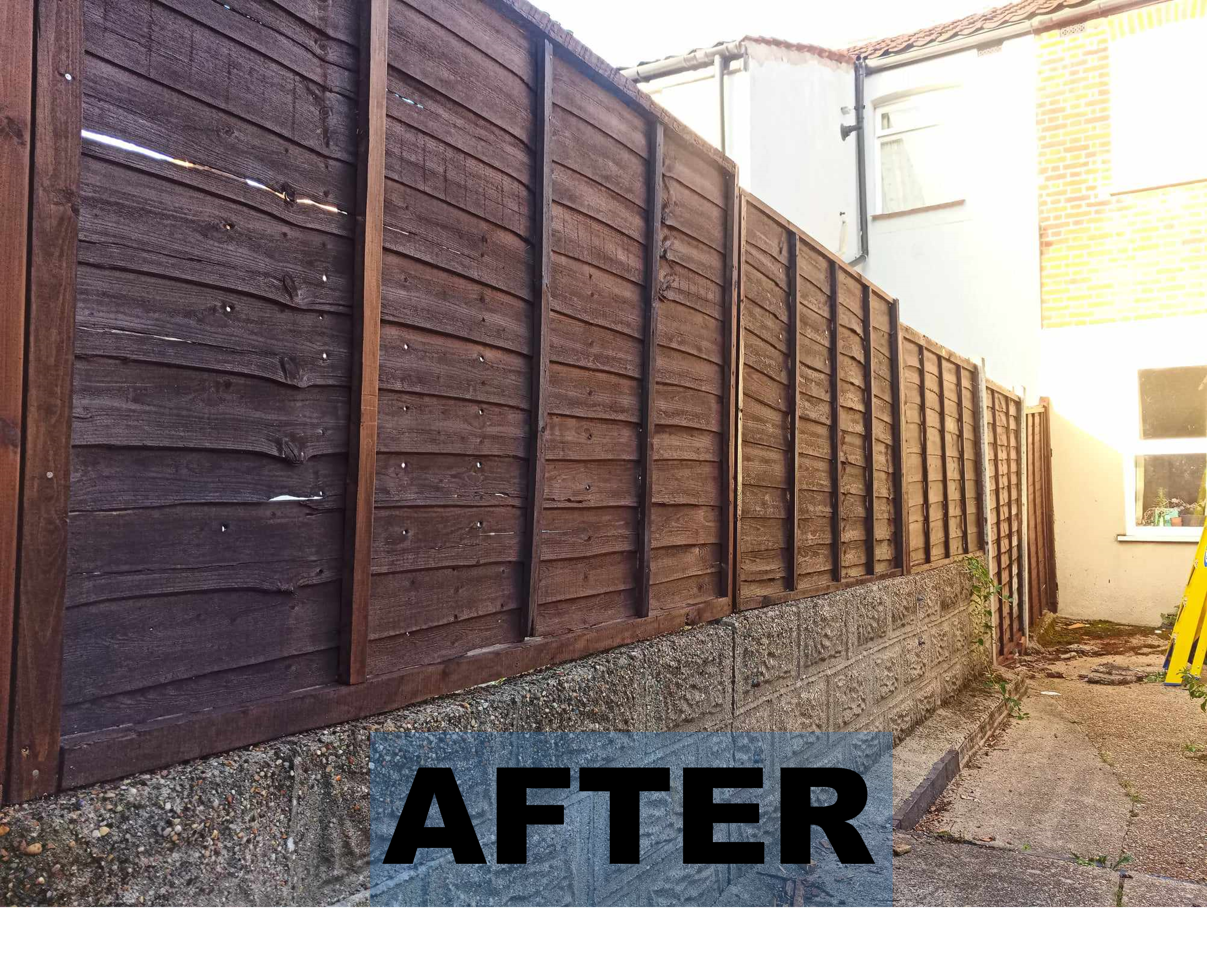 fence repair - after